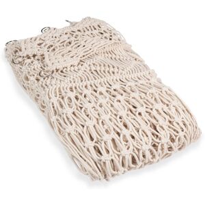 Maisons du Monde Rideau macrame en coton ecru a l'unite 105x250