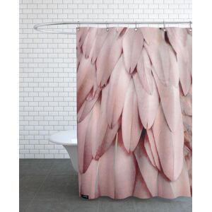 Juniqe Rideau de douche en polyester en rose 150x200