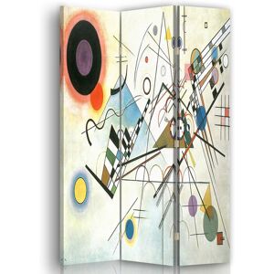 Legendarte Paravent Composition VIII - Wassily Kandinsky cm 110x150 (3 volets)