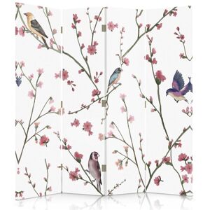 Legendarte Paravent - Cloison Songbirds 145x180cm (4 volets)