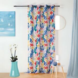 Linder Voilage style matisse multicolore 140x280cm