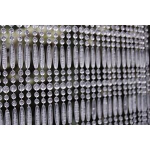 La Tenda Rideau de porte en perles transparentes frejus 120 x 230 cm