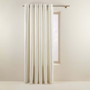 Madura Rideau oeillets double occultant Polyester,Polyester BLANC 145x277 cm