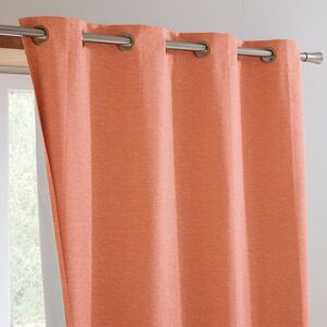 Becquet Lot de 2 rideau occultant 135x180 orange paprika en polyester