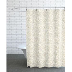 Juniqe Rideau de douche en polyester en jaune 150x200