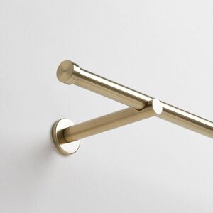 Madura Tringle à rideaux en acier doré Ø2,9x180 cm - Publicité Madura Tringle à rideaux en acier doré Ø2,9x180 cm - Publicité