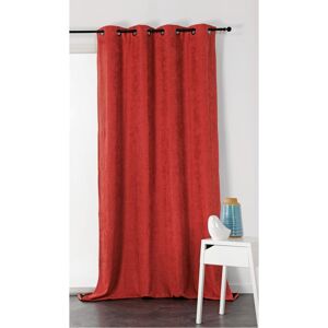 Linder Rideau alaska isolant et 100 % occultant polyester rouge orangé - Publicité Linder Rideau alaska isolant et 100 % occultant polyester rouge orangé - Publicité