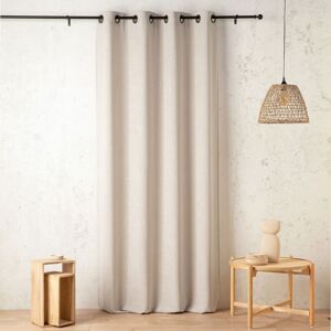 Linder Rideau tamisant - effet lin authentique polyester ecru 240 x 145 - Publicité Linder Rideau tamisant - effet lin authentique polyester ecru 240 x 145 - Publicité
