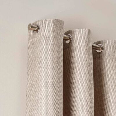 Rideau en Tissu Lourd Beige Madura - Intérieur Classique - Publicité Rideau en Tissu Lourd Beige Madura - Intérieur Classique - Publicité