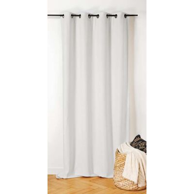 Linder Rideau thermique isolant et obscurcissant blanc 140x260cm - Publicité Linder Rideau thermique isolant et obscurcissant blanc 140x260cm - Publicité