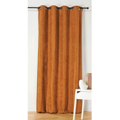 Linder Rideau alaska isolant et 100 % occultant polyester tabac 140x260 cm - Publicité Linder Rideau alaska isolant et 100 % occultant polyester tabac 140x260 cm - Publicité