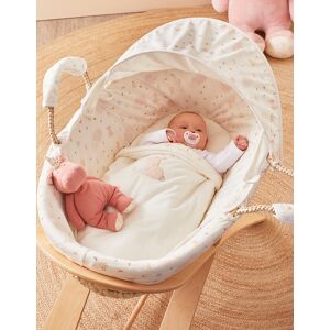 Noukie's Couffin En Veloudoux® , ecru/rose Clair Bebe