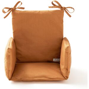 Cocoeko Coussin chaise haute coton enduit camel