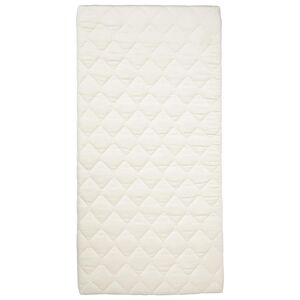 BabyCalin Matelas bébé blanc en coton biologique 60x120 cm