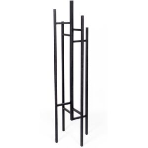 Woodman Porte-manteaux design bois massif noir