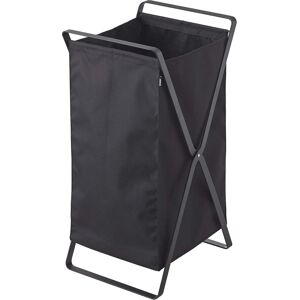 Yamazaki Panier a linge pliable tower noir