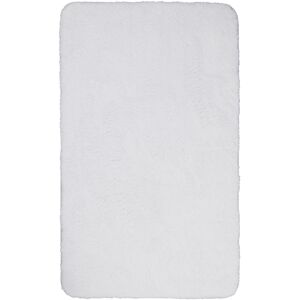 Wecon Home Tapis de bain doux blanc uni 60x100