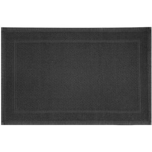 Garnier Thiebaut Tapis de bain pur coton anthracite 60X110