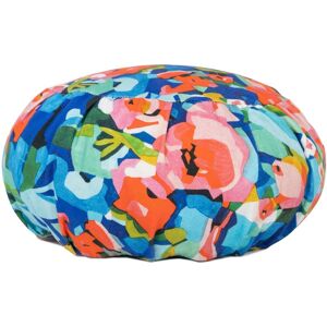 Vent de Bohème Coussin de méditation en coton imprimé fleuri