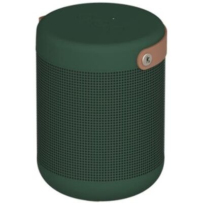 Kreafunk Enceinte bluetooth 360° 40w chargement à induction vert - Publicité Kreafunk Enceinte bluetooth 360° 40w chargement à induction vert - Publicité