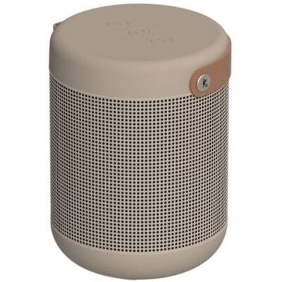 Kreafunk Enceinte bluetooth 360° 40w chargement à induction beige - Publicité Kreafunk Enceinte bluetooth 360° 40w chargement à induction beige - Publicité