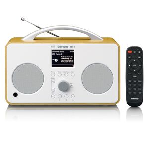 Lenco Radio internet/dab+/fm avec bluetooth blanc