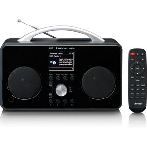 Lenco PIR-645BK - Radio FM / Internet / DAB+ avec bluetooth noir