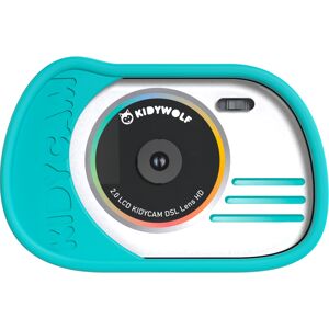 KIDYWOLF Appareil photo numerique et video Kidycam Waterproof cyan