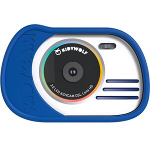 KIDYWOLF Appareil photo numérique et vidéo Kidycam Waterproof bleu