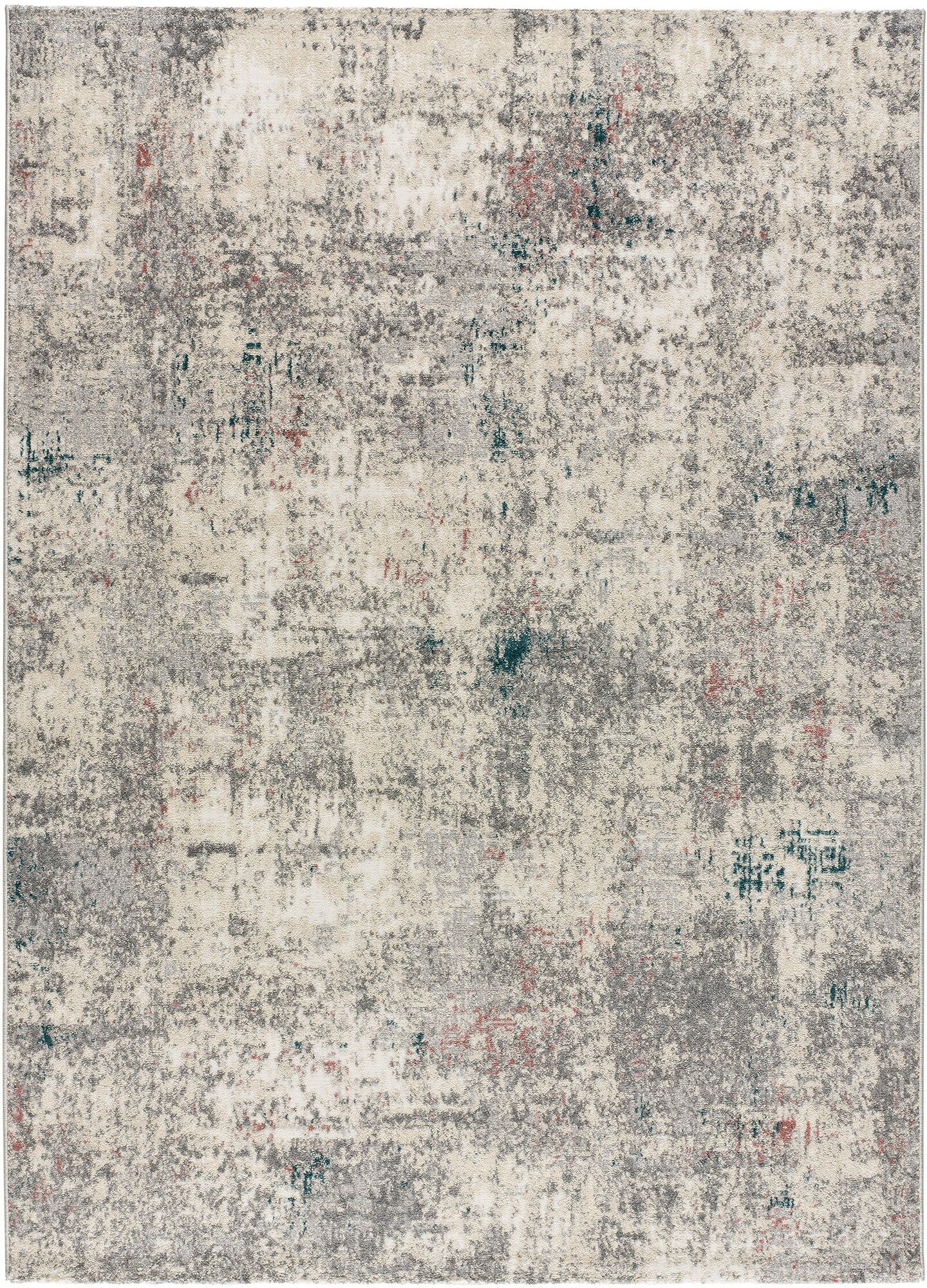 Unitrama Tapis abstrait gris, 120X170 cm