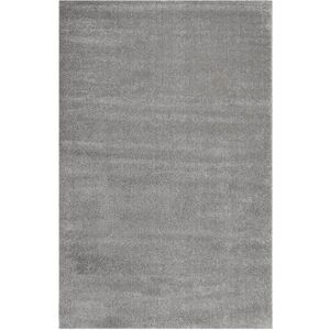 Esprit Tapis uni intemporel gris pour salon, chambre 170x120