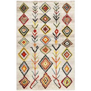 Wecon Home Tapis inspiration berbere multicolore pour salon, chambre 200x133