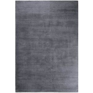 Esprit Tapis tufte poils longs gris fonce doux pour salon, chambre230x160