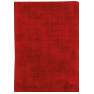 The Deco Factory Tapis aspect velours rouge 120x170