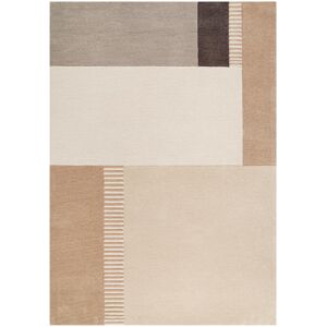 Esprit Tapis geometrique design en polyester beige 130x190