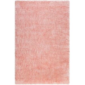 Esprit Tapis uni design en polyester rose 133x200