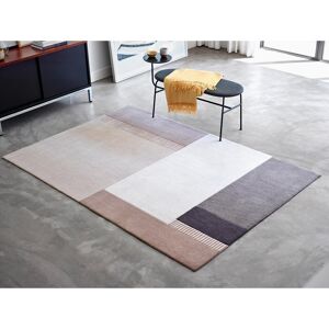 Esprit Tapis geometrique design en polyester beige 80x150