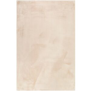 Esprit Tapis uni design en polyester beige 130x190