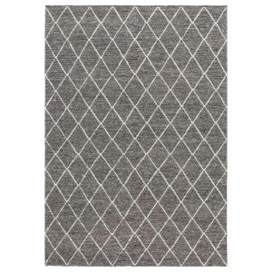 Un amour de tapis Tapis salon 250x350 cm tisse main en laine gris