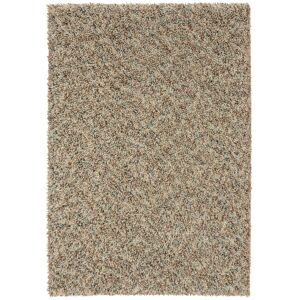 Brink & Campman Tapis shaggy 200x280 cm tisse en laine beige Care&Fair