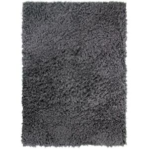 The Deco Factory Tapis tout doux fausse fourrure gris fonce 197x290