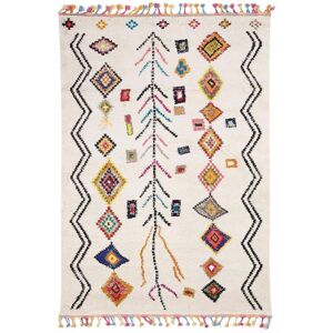 Un amour de tapis Tapis berbere style en polypropylene Oeko-Tex 120x170 Multicolore