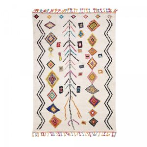 Un amour de tapis Tapis berbere style en polypropylene Oeko-Tex 160x230 Multicolore