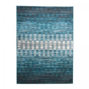 Un amour de tapis Tapis salon en polypropylene Oeko-Tex 120x170 Bleu