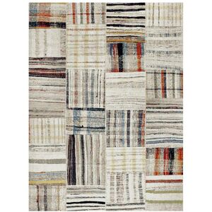 Un amour de tapis Tapis berbere style en polypropylene Oeko-Tex 200x200 carre Beige