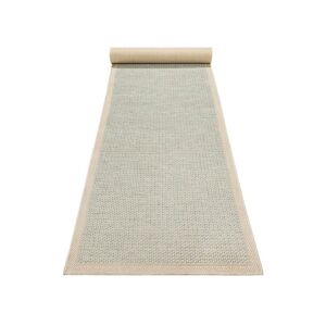 Esprit Tapis exterieur tisse plat motif turquoise beige 80x300