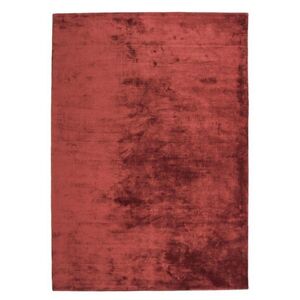 Novatrend Tapis luxe designer en viscose rouge cachemire 120x170 cm