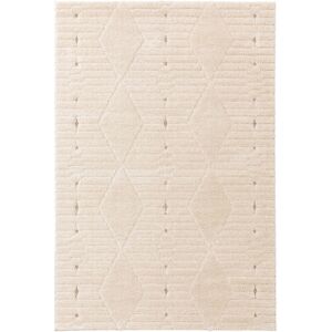 Benuta Tapis a poils longs creme/beige 200x290