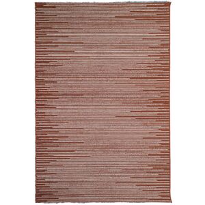 AFK Tapis interieur et exterieur graphique terracotta 153x230, OEKO-TEX®