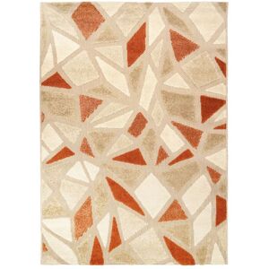 The Deco Factory Tapis pour interieur-exterieur terra et brun 120x170